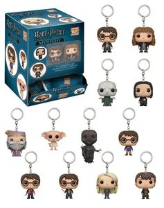 Harry Potter Pocket POP! Vinyl Keychain 5 cm Display (24) --- DAMAGED PACKAGING