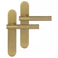 Differnz | Utrecht deurkruk | ovaal schild | blind | goud