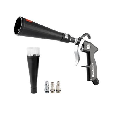 VEVOR persluchtreinigingspistool, 6-9,2 bar persluchtpistool met 2 nozzlesets, 360° draaibare nozzle voor grondige reiniging, hogedrukblaaspistool, compatibel met 1/4 NPT luchtcompressor.