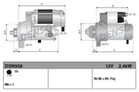 Startmotor DSN958