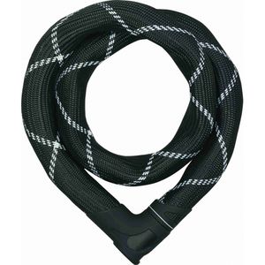 ABUS Steel-O-Flex Iven 8200, Kabelslot voor de moto, 110 cm