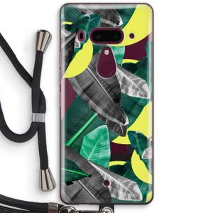 Fantasie jungle: HTC U12+ Transparant Hoesje met koord