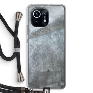 Grey Stone: Xiaomi Mi 11 Transparant Hoesje met koord