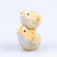 Farmwood Animals Tuinbeeld kuikentjes op elkaar 8cm