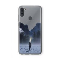 Wanderlust: Samsung Galaxy A11 Transparant Hoesje