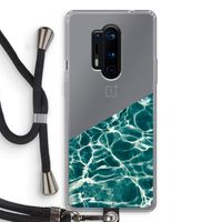 Weerkaatsing water: OnePlus 8 Pro Transparant Hoesje met koord