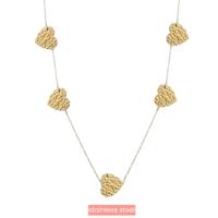 Day&Eve Ketting Long Heart | Goud