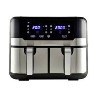 MasterPRO Airfryer 2400 W Anti-aanbaklaag, CoolTouch-behuizing, Timerfunctie, Oververhittingsbeveiliging, Met display Zwart/RVS - thumbnail