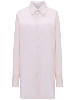 JW Anderson chemise en coton à manches longues - Rose