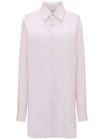 JW Anderson chemise en coton à manches longues - Rose