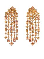 Anabela Chan boucles d'oreilles Cascade en or 18ct - Orange