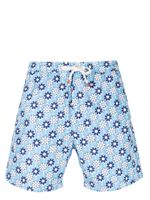 Reina Olga short de bain à fleurs - Bleu