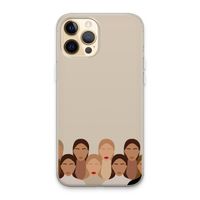 Girls girls girls: iPhone 13 Pro Max Transparant Hoesje