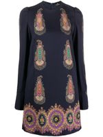 ETRO paisley-print dress - Bleu - thumbnail