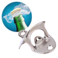 2 stuks Vintage fles opener muur gemonteerde wijn bier opener (zilver)