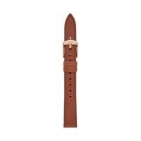 Horlogeband Fossil S141213 Leder Bruin 14mm
