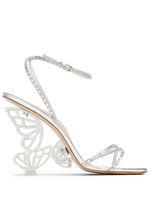 Sophia Webster sandales Paloma 100 mm en cuir - Argent - thumbnail