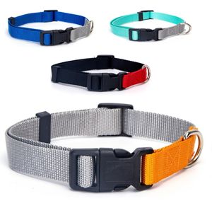 Nobleza Honden klikhalsband - Tweekleurig Nylon - 51 cm