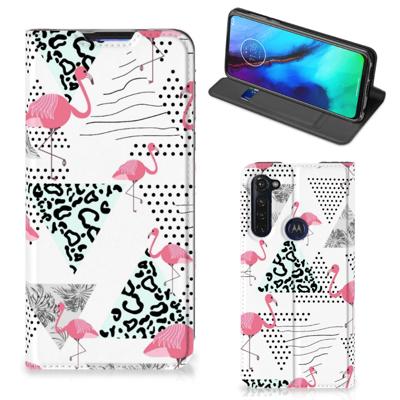 Motorola Moto G Pro | Hoesje maken | Flamingo Triangle