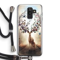 Seasons Change: Samsung Galaxy J8 (2018) Transparant Hoesje met koord