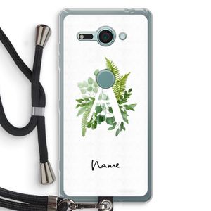 Green Brush: Sony Xperia XZ2 Compact Transparant Hoesje met koord