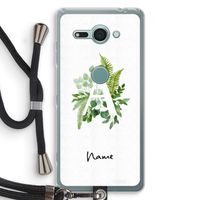 Green Brush: Sony Xperia XZ2 Compact Transparant Hoesje met koord