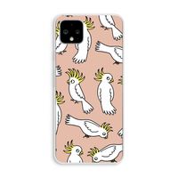 Papegaai: Pixel 4 XL Transparant Hoesje