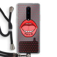 Yolo Denise: OnePlus 8 Transparant Hoesje met koord