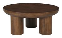 Artistiq Ronde Salontafel 'Leighanna' Mangohout, 90cm