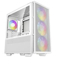 DeepCool CH560 Midi-tower PC-behuizing Wit 4 voorgeïnstalleerde LED-ventilators - thumbnail