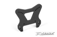 Graphite front shock tower - CNC machined 4mm - XB9 (X352094) - thumbnail
