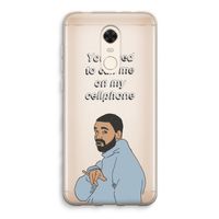 Hotline bling: Xiaomi Redmi 5 Transparant Hoesje Hotline bling: Xiaomi Redmi 5 Transparant Hoesje