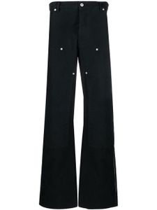 Heron Preston jean à taille mi-haute - Noir