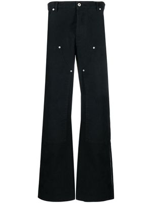 Heron Preston jean à taille mi-haute - Noir