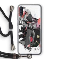 Dissimulation du réel: Samsung Galaxy A11 Transparant Hoesje met koord