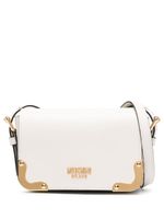 Moschino sac à bandoulière en cuir - Blanc