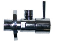 Plieger design hoekstopkraan rond 1/2"bux10 mm, chroom - thumbnail