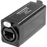 Neutrik NE8FF RJ45-dataconnector etherCon D-serie NE8FF Bus, recht NE8FF Aantal polen: 8P8C Zwart 1 stuk(s) - thumbnail