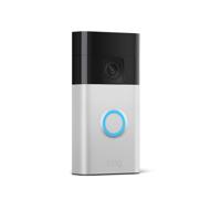 Ring Battery Video Doorbell Slimme deurbel Grijs