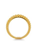 Monica Vinader Deia bead-embellished stacking ring - Or - thumbnail