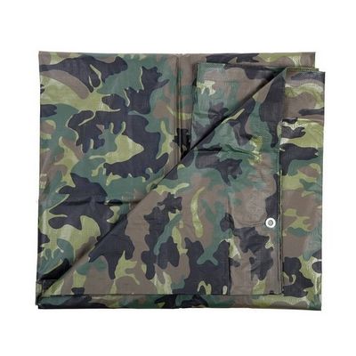 Leger thema feest camouflage afdekzeil groen 2.85 x 4 meter