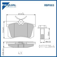 Requal Remblokset RBP003