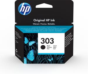 HP inktcartridge 303, 200 pagina's, OEM T6N02AE, zwart