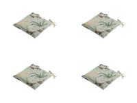 Toscane kussen ca. 46x46 cm Grasse green natural outdoor finishing (4 stuks) Madison - Madison