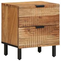 Nachtkastje 40x33x46 cm Massief hout Acacia