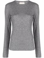 LouLou de Saison pull Ortigia à encolure ronde - Gris