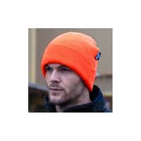 Zachte winter skimuts oranje   - - thumbnail