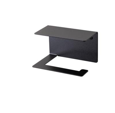 LIROdesign WC-rolhouder Stockholm zwart 150 mm - per stuk