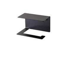 LIROdesign WC-rolhouder Stockholm zwart 150 mm - per stuk