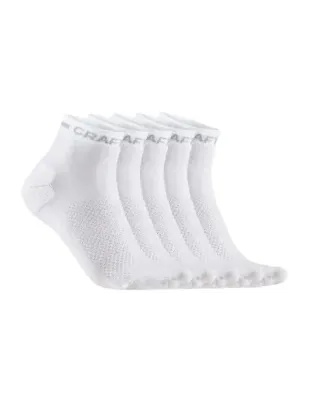 Craft Core Dry High Sock 5-pack (wit) Wit 43-45